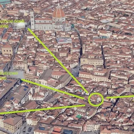 Palazzo Dei Signori Luxury Design Loft Apt With View, Florence Apartment